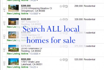 Search All local homes for sale